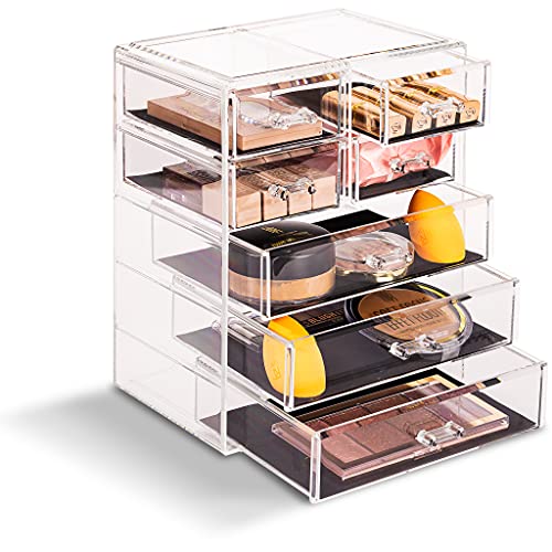 Sorbus Cosmetics Makeup and Jewelry Big Storage Case Display - Stylish Vanity...