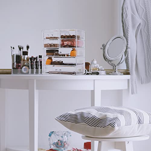 Sorbus Cosmetics Makeup and Jewelry Big Storage Case Display - Stylish Vanity...