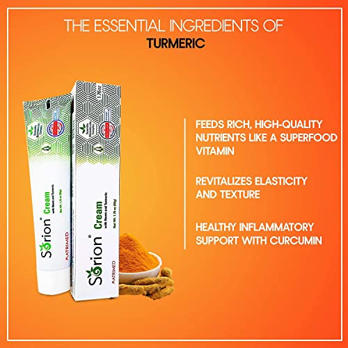 Sorion Cream - Eczema Psoriasis - for Dry, Flaky, Itchy Skin Relief and Suppo...