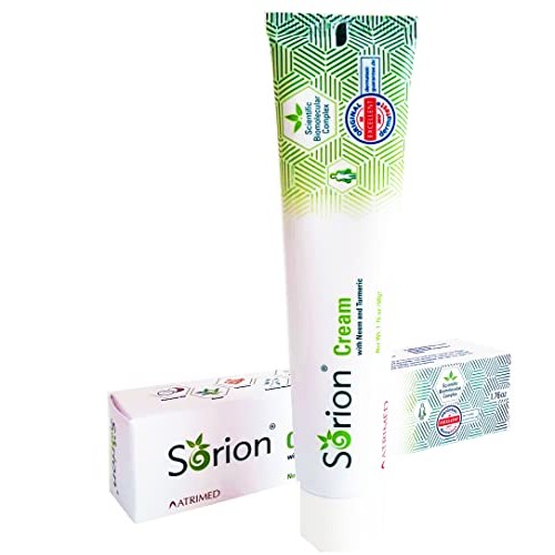 Sorion Cream - Eczema Psoriasis - for Dry, Flaky, Itchy Skin Relief and Suppo...
