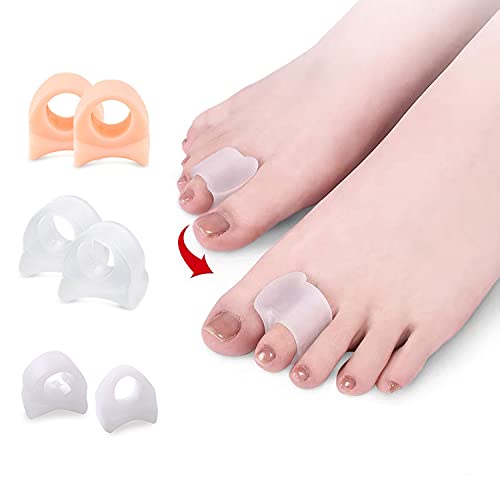 6 Pack 3 Colors Toe Separators for Overlapping Toes, Bunion Corrector for Wom...