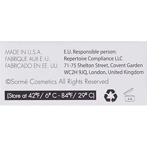 Sorme Cosmetics Long Lasting Eye Shadow, Taupe, 0.56 Ounce