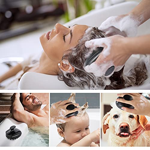Scalp Massager Shampoo Brush, Hair Scalp Scrubber Head Massager for Stress Re...