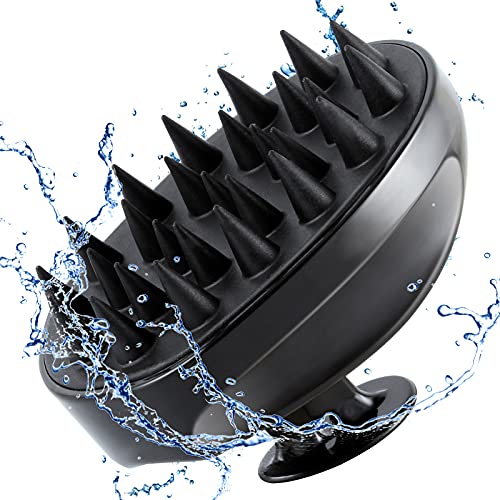 Scalp Massager Shampoo Brush, Hair Scalp Scrubber Head Massager for Stress Re...
