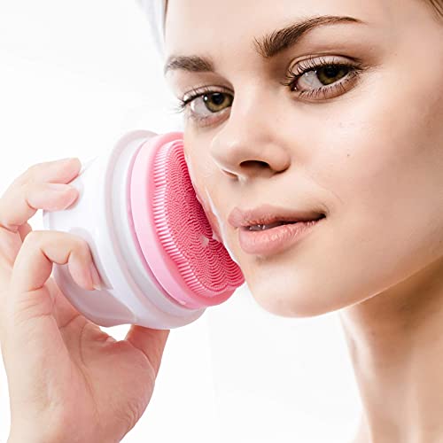 SoulBay Electric Body Brush with 5 Attachments: Rechargeable Back Brush IPX7 ...