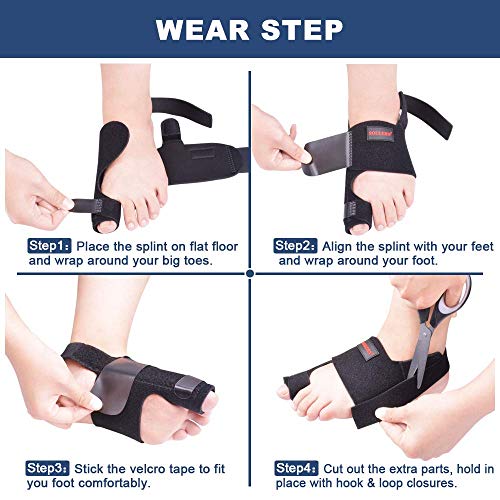 Bunion Corrector for Women Men, Bunion Relief Bunion Splint Big Toe Bunion Co...