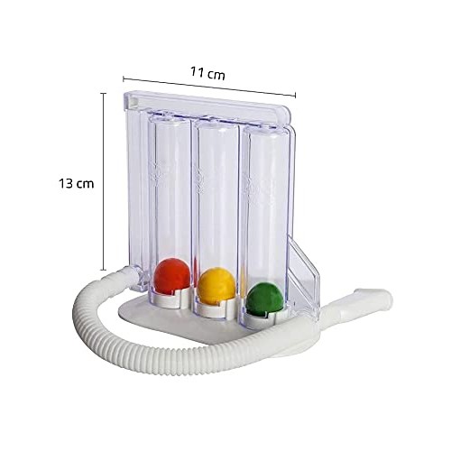 HealthAndYoga(TM) Deep Breathing Exerciser - Breath Exercise Measurement System