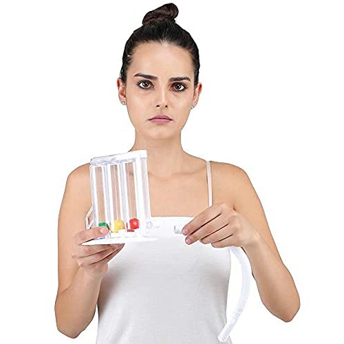 HealthAndYoga(TM) Deep Breathing Exerciser - Breath Exercise Measurement System