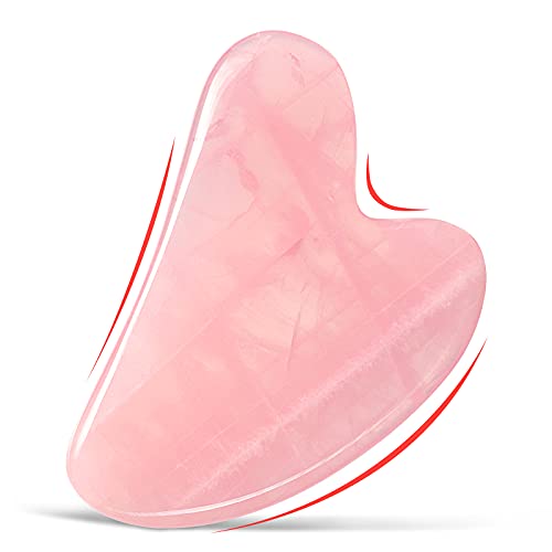 Gua Sha Facial Tool, Jade Stone Gua Sha Scraping Massage Tool for SPA Acupunc...