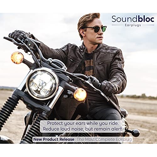 Soundbloc™ Thermo Foam Ear Plugs - 60 Pairs - 38dB - High Noise Cancelling Ea...