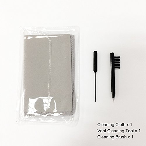 Hearing Aid Cleaning Cloth Brsuh Vent Cleaner Wax Remover (Cleaning Kit—I)
