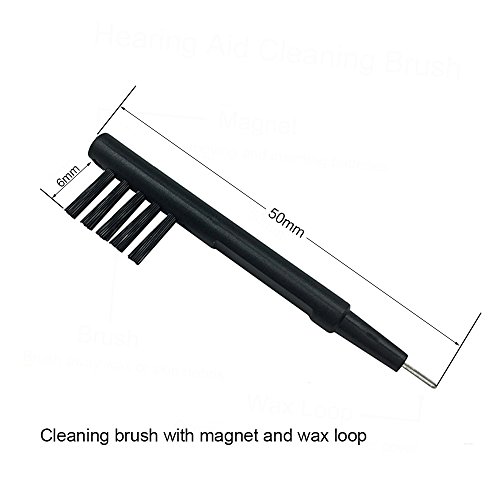 Hearing Aid Cleaning Cloth Brsuh Vent Cleaner Wax Remover (Cleaning Kit—I)