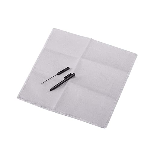 Hearing Aid Cleaning Cloth Brsuh Vent Cleaner Wax Remover (Cleaning Kit—I)