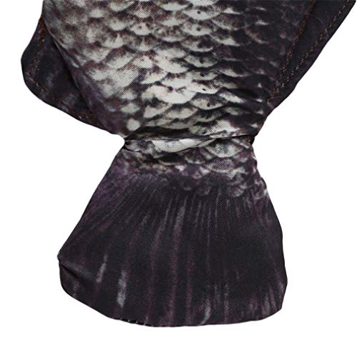 SOURBAN Simulation Squid Purse Fish Shape Zipper Pouch Cosmetic Holder 3D Pri...