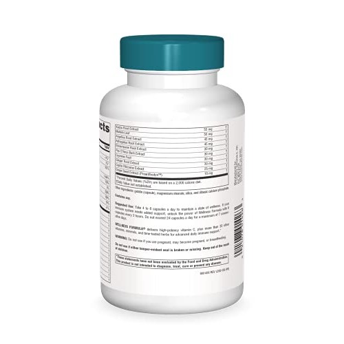 Source Naturals Wellness Formula Bio-Aligned Vitamins & Herbal Defense For Im...