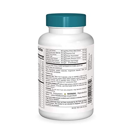 Source Naturals Wellness Formula Bio-Aligned Vitamins & Herbal Defense - Immu...