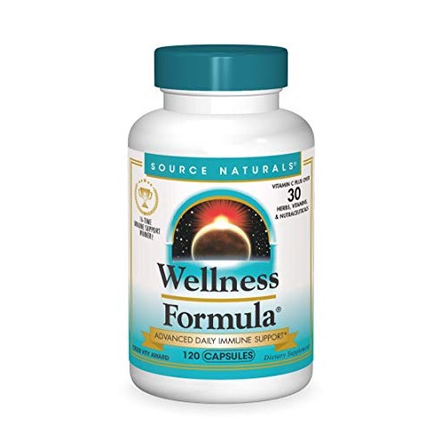Source Naturals Wellness Formula Bio-Aligned Vitamins & Herbal Defense - Immu...