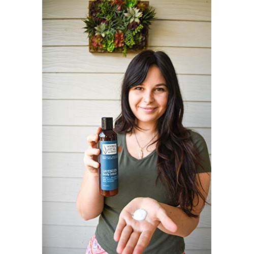 Source Vitál Apothecary | Lavender Body Lotion | Natural, Lightweight Milky H...