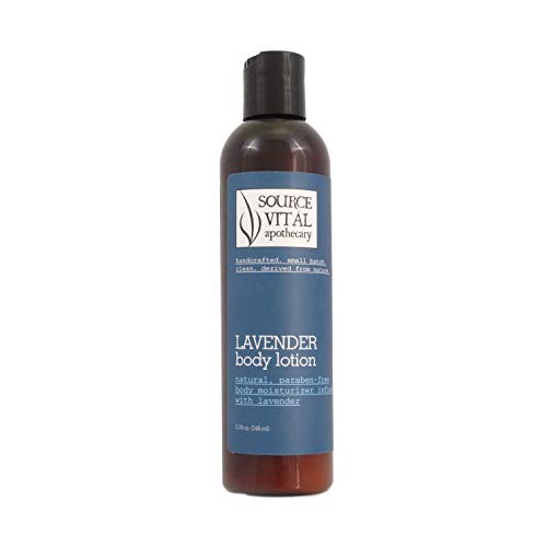 Source Vitál Apothecary | Lavender Body Lotion | Natural, Lightweight Milky H...