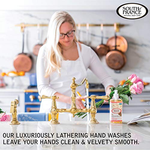 Variety Pack of Natural Hand Wash by South of France | Moisturizing Liquid Ha...