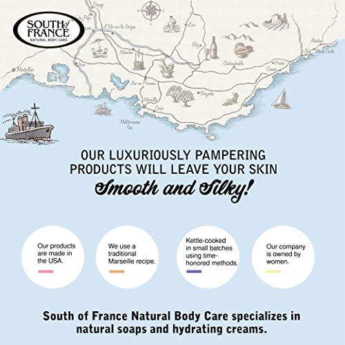Variety Pack of Natural Hand Wash by South of France | Moisturizing Liquid Ha...