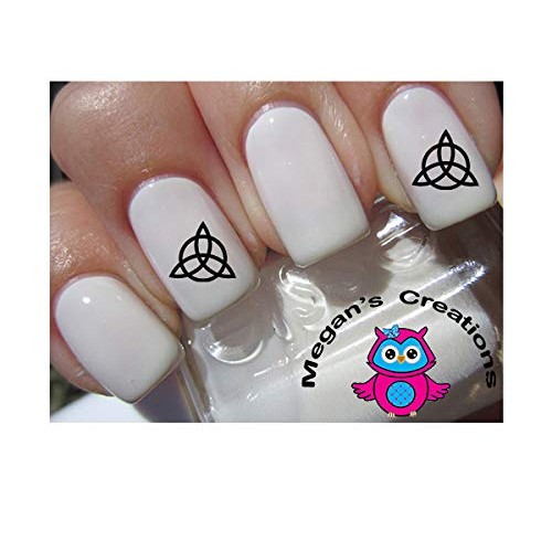 Gothic, Wiccan Symbol Triquetra Supernatural Symbol, Nail Art Decals