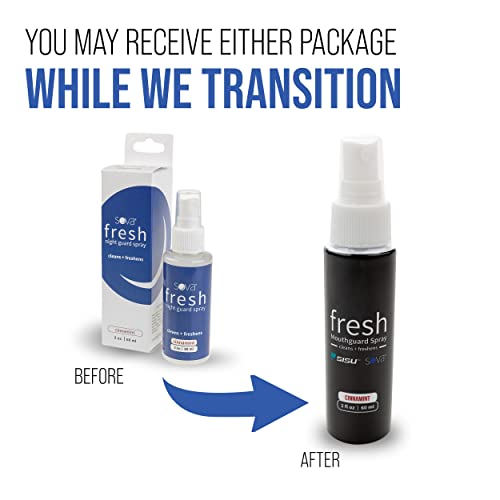 SOVA Night Guard Spray Cleaner and Freshener for Night Dental Mouthguard, One...