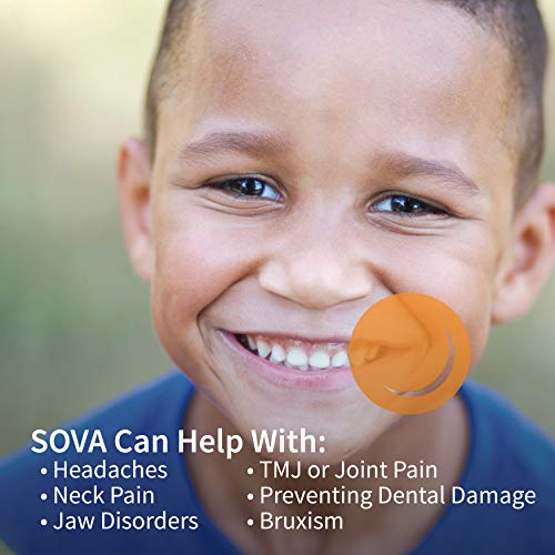 Sova Junior Night Guard Custom-Fit Dental Mouth Guard for Kids, Purple Punch