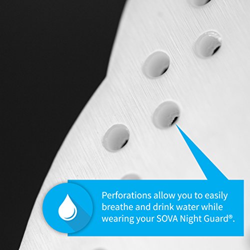 Sova Junior Night Guard Custom-Fit Dental Mouth Guard for Kids, Purple Punch