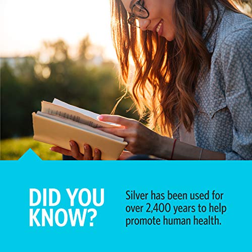 Sovereign Silver Bio-Active Silver Hydrosol for Immune Support - 10 ppm, 2oz ...