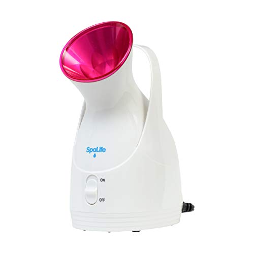 SpaLife Facial Steam Therapy Nano Ionic Warm Mist Facial Steamer - Unclogs Po...