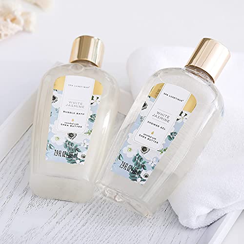 Bath Set for Women, Spa luxetique Spa Gifts Set, 8pc Home Bath and Body Gifts...