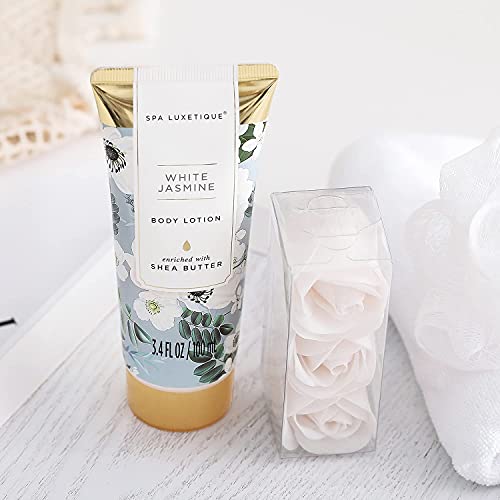 Bath Set for Women, Spa luxetique Spa Gifts Set, 8pc Home Bath and Body Gifts...