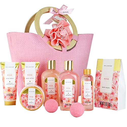 Bath Spa Gift Basket for Women - Spa Luxetique Spa Set for Women Gift, 10pcs ...