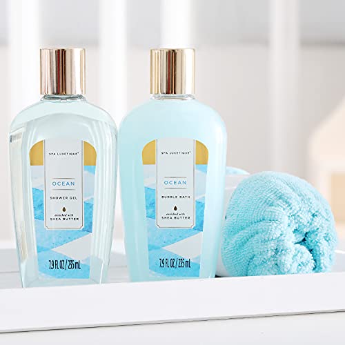 Spa Gift Basket for Women, Spa Luxetique Bath Gift Set - 12 Pcs Ocean Scented...