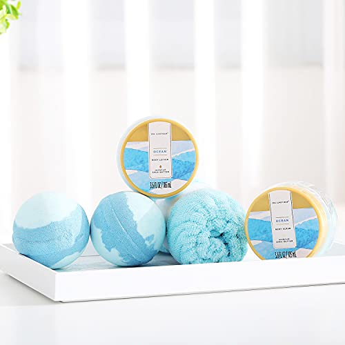 Spa Gift Basket for Women, Spa Luxetique Bath Gift Set - 12 Pcs Ocean Scented...