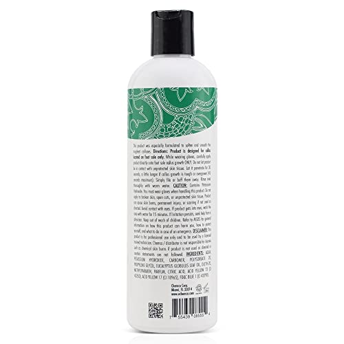 SPA REDI - Callus Remover for Feet Gel, Mint and Eucalyptus, 12 Oz - Professi...