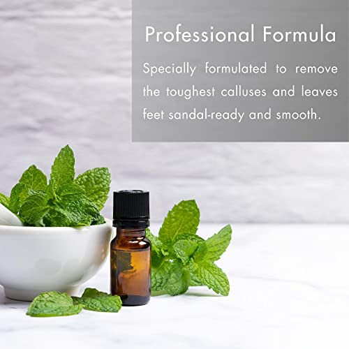 SPA REDI - Callus Remover for Feet Gel, Mint and Eucalyptus, 12 Oz - Professi...