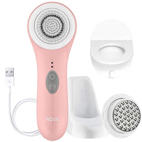 Spa Sciences NOVA - Patented Sonic Facial Cleansing Brush & Exfoliating Syste...