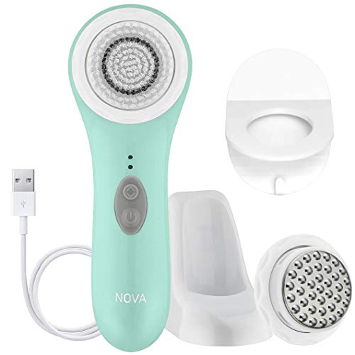 Spa Sciences NOVA - Patented Sonic Facial Cleansing Brush & Exfoliating Syste...
