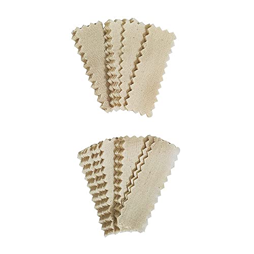 Spa Slender Unbleached Cotton Muslin Hair Removal Wax Strips Multi Size Combo...