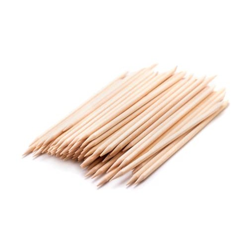 Spa Stix Manicure Cuticle Wooden Sticks 4" Length (Pack of 200) Double Sided ...