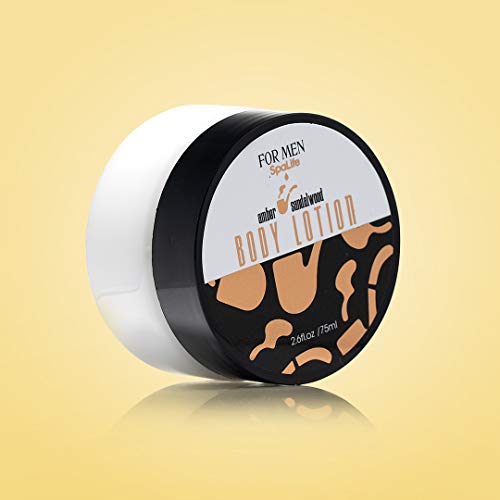 SpaLife All Natural Bath and Body Luxury Spa Men's Sandalwood Gift Set