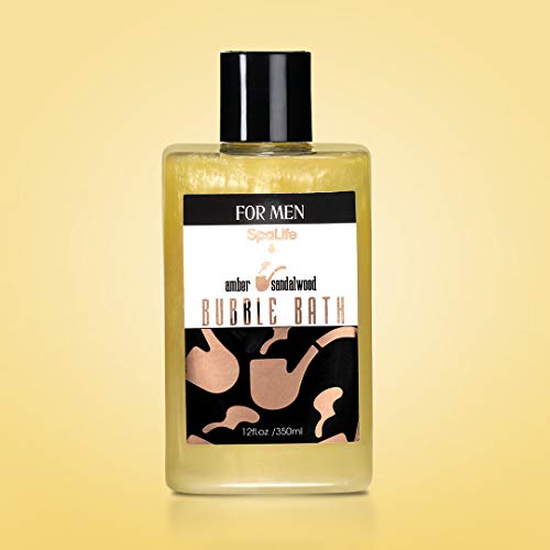 SpaLife All Natural Bath and Body Luxury Spa Men's Sandalwood Gift Set