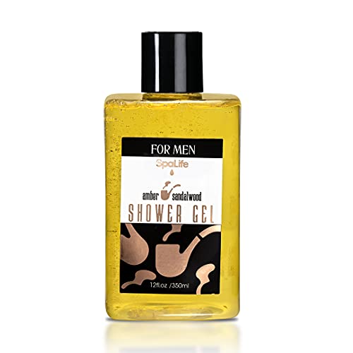 SpaLife All Natural Bath and Body Luxury Spa Men's Sandalwood Gift Set