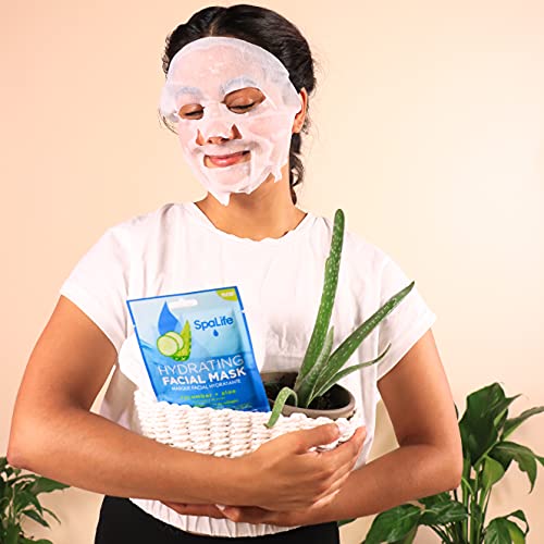 SpaLife Hydrating, Purifying, Anti-Aging, Detoxifying and Soothing Korean Fac...