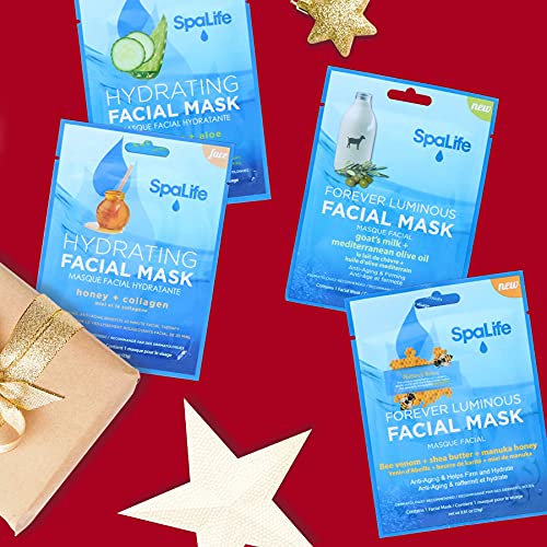 SpaLife Hydrating, Purifying, Anti-Aging, Detoxifying and Soothing Korean Fac...