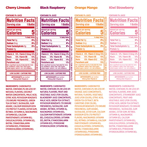 Sparkling Ice Purple Variety Pack, Flavored Sparkling Water, Zero Sugar, with...