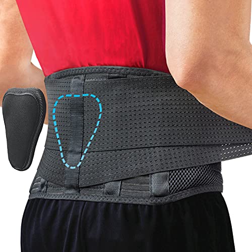 Back Support Belt by Sparthos - Relief for Back Pain, Herniated Disc, Sciatic...