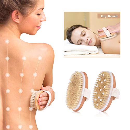 Spclsim Bath Brush Set Shower Brush Body Scrubber Brush Back Scrubber for Sho...